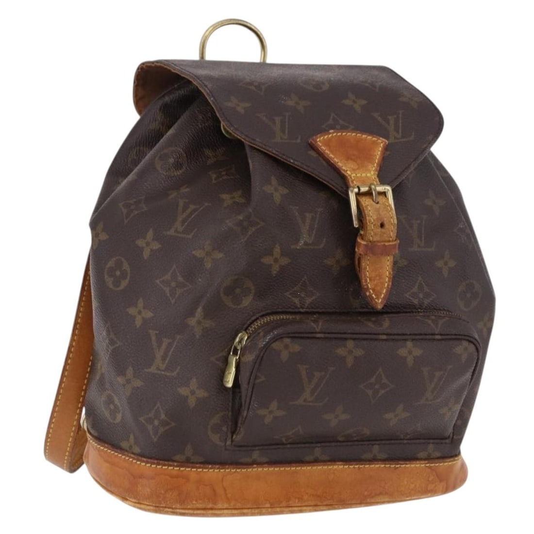 Louis Vuitton M51137 Montsouris PM Monogram Canvas Backpack: Louis Vuitton M51137 Montsouris PM Monogram Canvas Backpack Louis Vuitton Monogram Montsouris PM backpack in Monogram canvas, made in France. This women's backpack is offered without the original box 