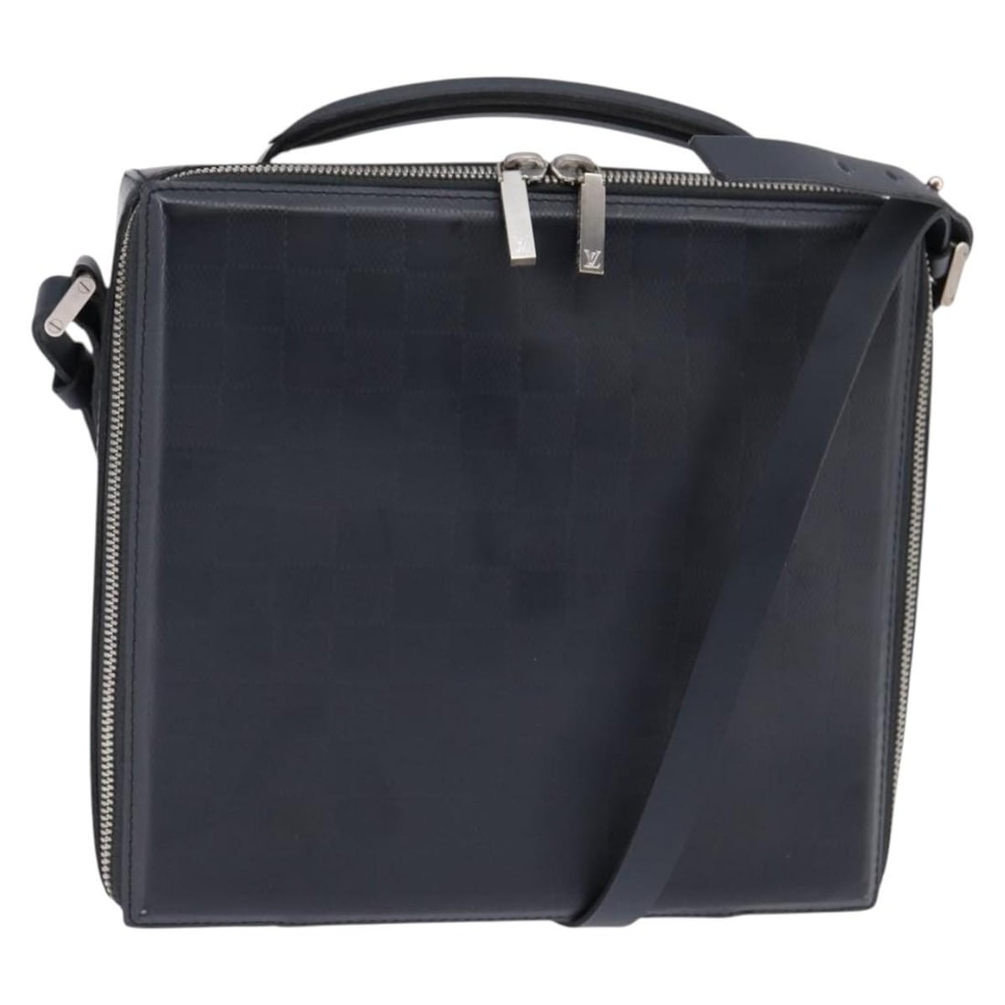 Louis Vuitton M92157 black Damier Grasset canvas shoulder bag (1 of 18)