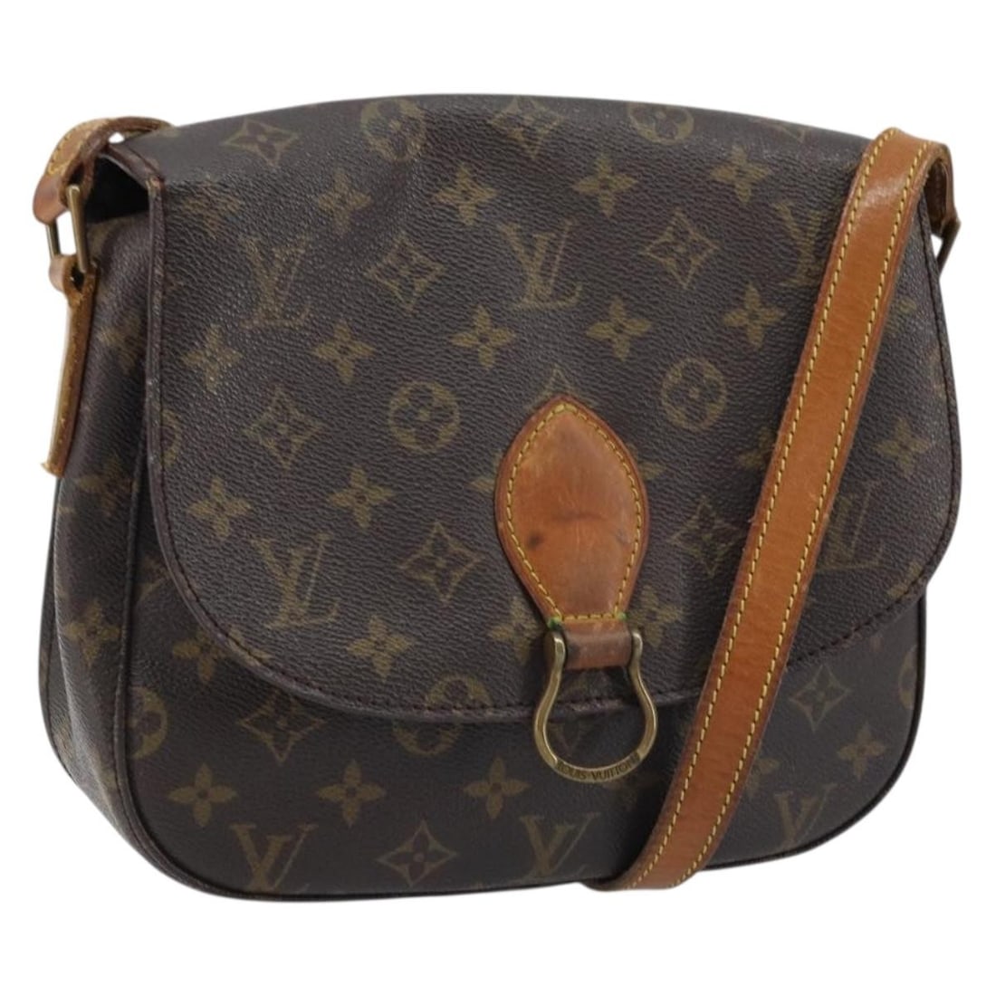 Louis Vuitton Saint Cloud GM Monogram Canvas Shoulder Bag M51242: Louis Vuitton Saint Cloud GM Monogram Canvas Shoulder Bag M51242 Louis Vuitton Saint Cloud GM shoulder bag in Monogram canvas. This women's bag is made in France and includes the bag only; item box an