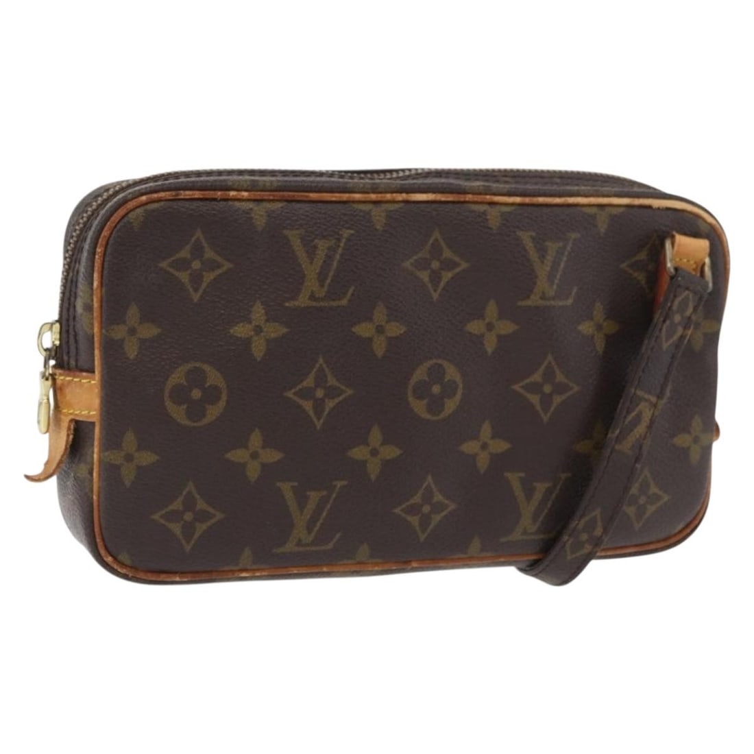 Louis Vuitton M51828 Marly Bandouliere Monogram Canvas Shoulder Bag: Louis Vuitton M51828 Marly Bandouliere Monogram Canvas Shoulder Bag Authentic Louis Vuitton Marly Bandouliere shoulder bag in Monogram canvas, made in France. This women's shoulder bag is a heavily us