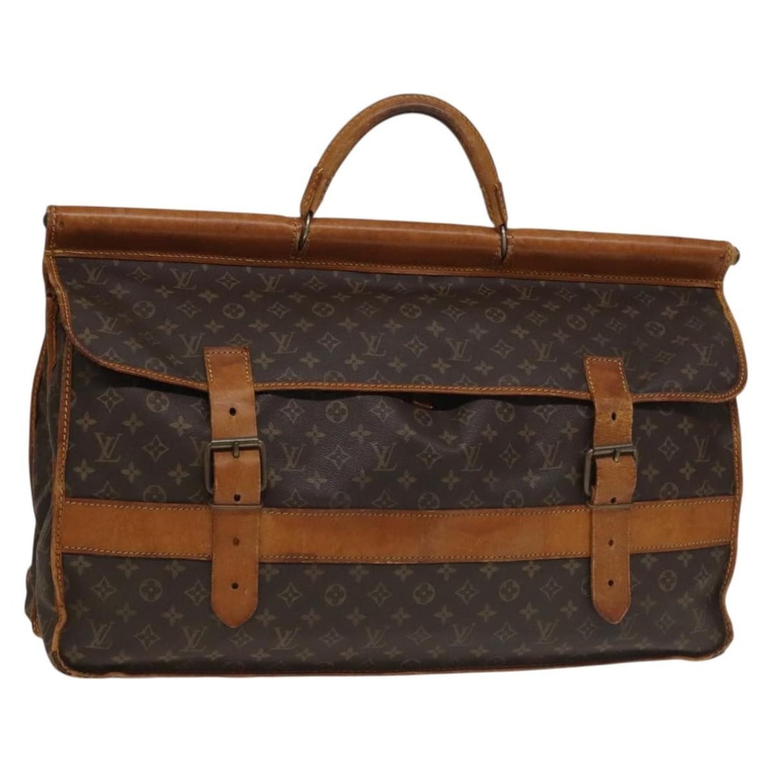 Louis Vuitton M58120 Monogram Canvas Boston Bag France: Louis Vuitton M58120 Monogram Canvas Boston Bag France Louis Vuitton Monogram Game Meat Boston Bag, model M58120, made in France. This women's bag is crafted in monogram canvas and features a spacious
