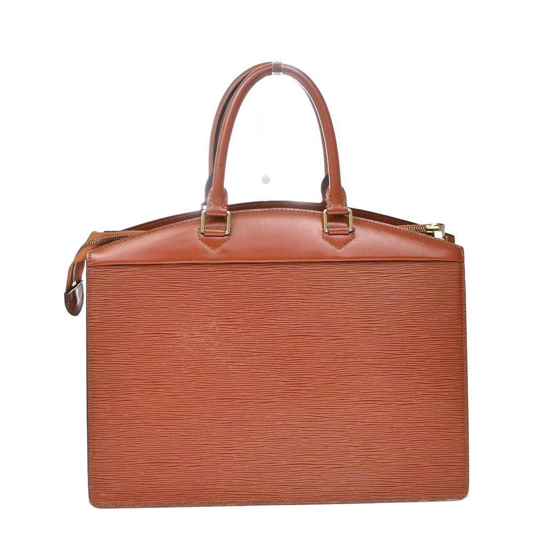 Louis Vuitton Riviera Brown Epi Leather Handbag: Louis Vuitton Riviera Brown Epi Leather Handbag Louis Vuitton Riviera handbag in brown leather with a structured silhouette and classic design. Made in France, this piece is in good condition with lig
