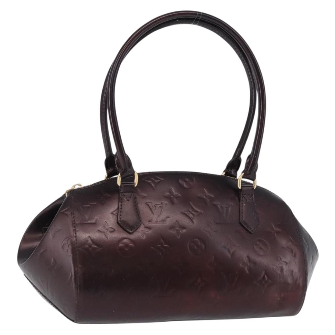 Louis Vuitton Sherwood PM Vernis Patent Leather Shoulder Bag Amarante M91493 (1 of 18)