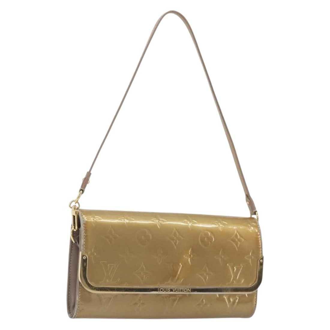 Louis Vuitton Rossmore MM shoulder bag patent leather Rose Velur M91589: Louis Vuitton Rossmore MM shoulder bag patent leather Rose Velur M91589 Louis Vuitton Rossmore MM shoulder bag in Monogram Vernis patent leather with a Rose Velur colorway. Made in France, this women'