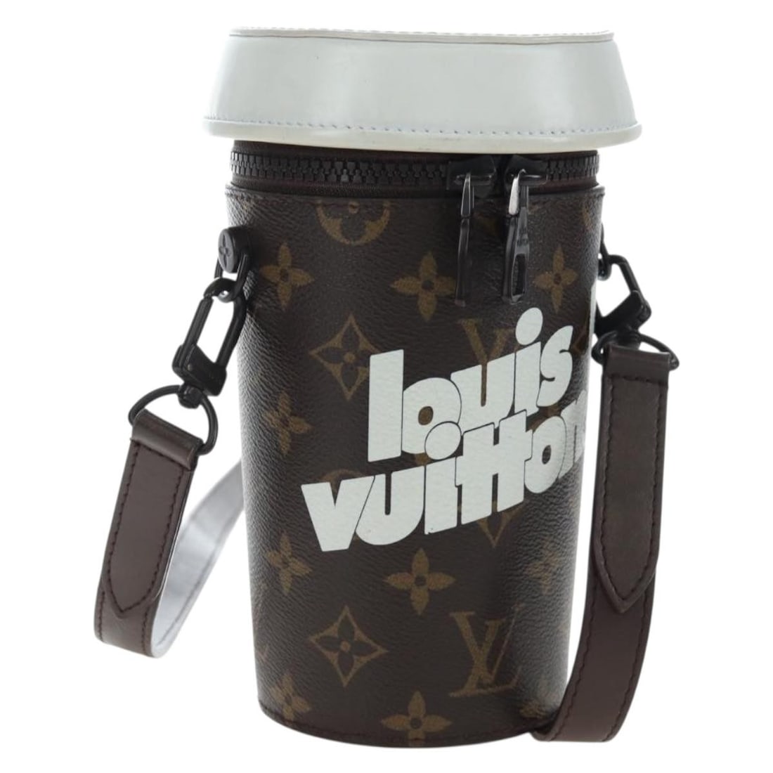 Louis Vuitton Coffee Cup Convertible Monogram Canvas Shoulder Bag (1 of 18)