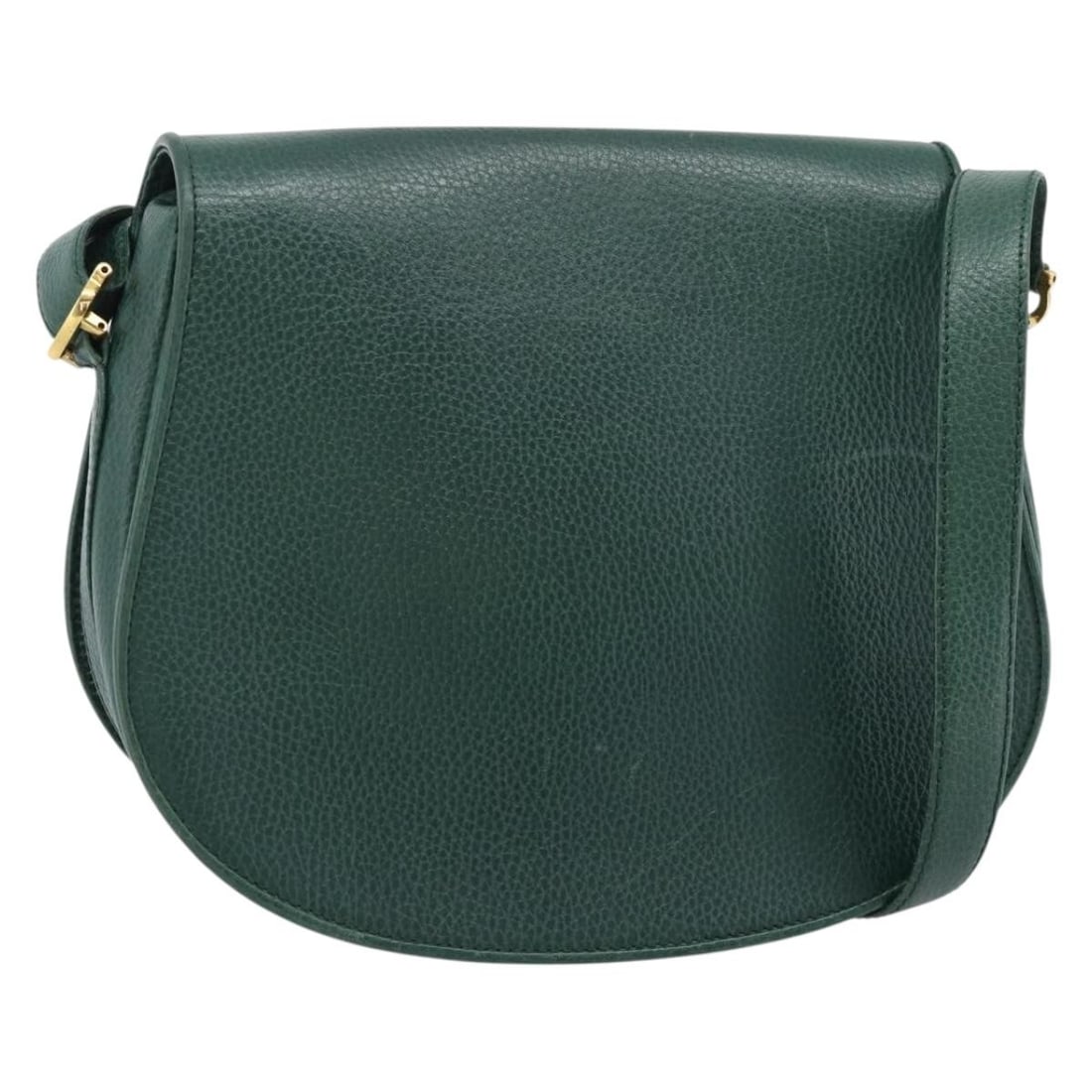Cartier Must Line Leather Shoulder Bag Green and Gold: Cartier Must Line Leather Shoulder Bag Green and Gold Authentic Cartier Must Line shoulder bag in green leather with gold-tone accents. This women's bag is made in Italy and includes only the bag show