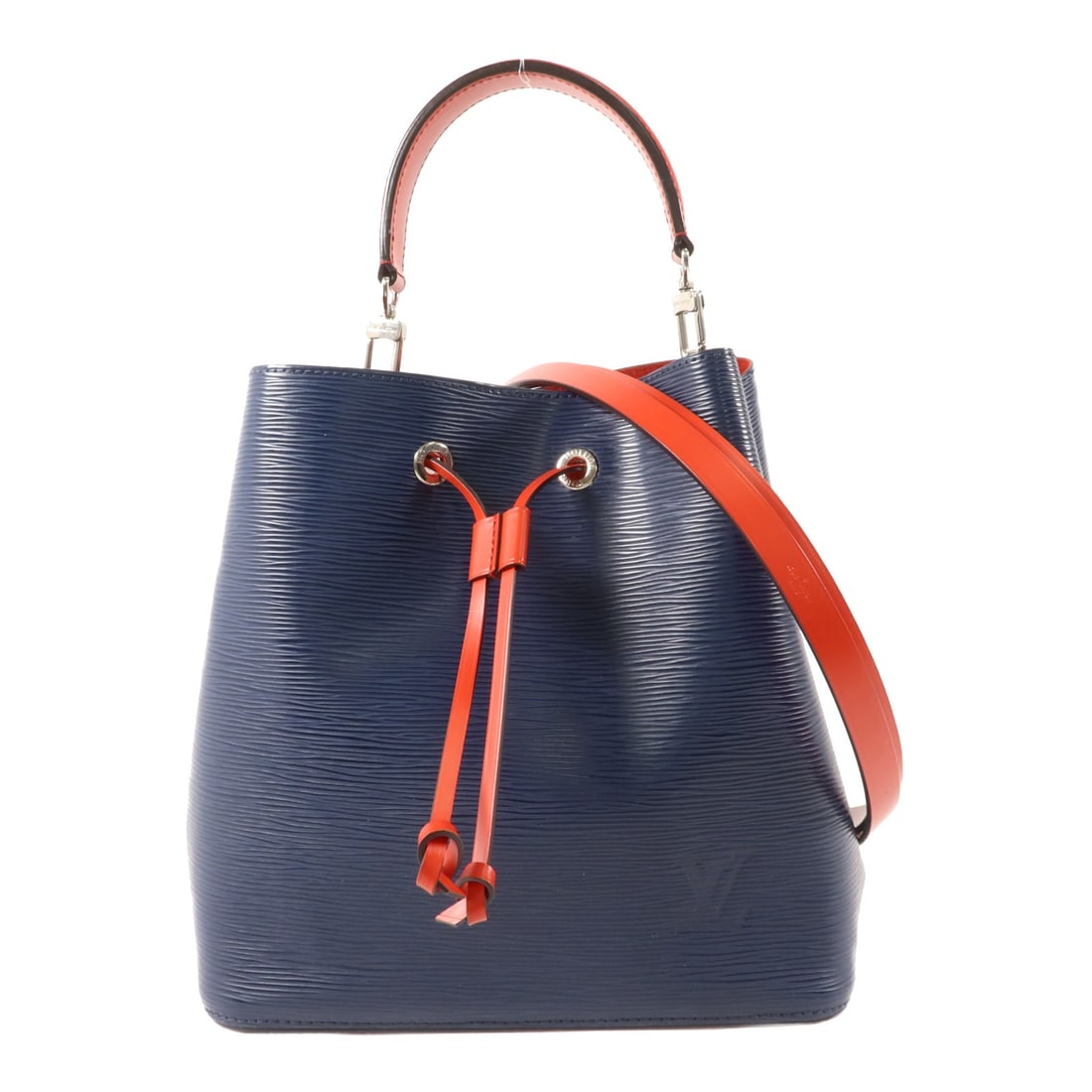 Louis Vuitton NeoNoe MM Epi Calfskin 2 Way Bag M54367 Navy: Louis Vuitton NeoNoe MM Epi Calfskin 2 Way Bag M54367 Navy Louis Vuitton NeoNoe MM 2-way shoulder bag in Epi and calfskin (cowhide) with a Navy exterior and Indigo x Navy x Navy/Red color details. It 