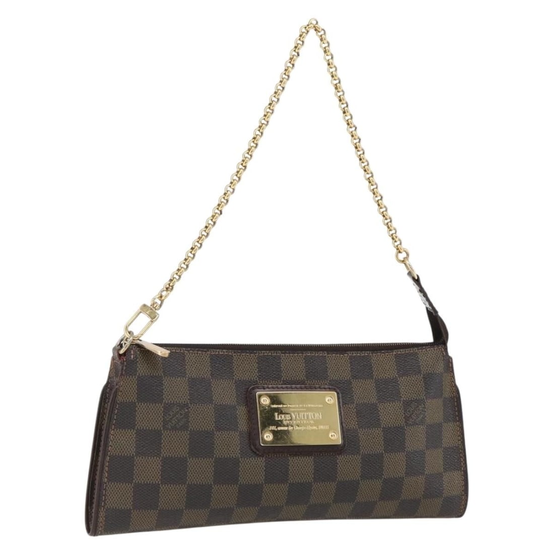 Louis Vuitton Damier Ebene Sophie Pouch N51135 Shoulder Bag France: Louis Vuitton Damier Ebene Sophie Pouch N51135 Shoulder Bag France This is a Louis Vuitton Damier Ebene Sophie 2-way shoulder pouch crafted in Damier Ebene canvas. Designed for women, the pouch featur