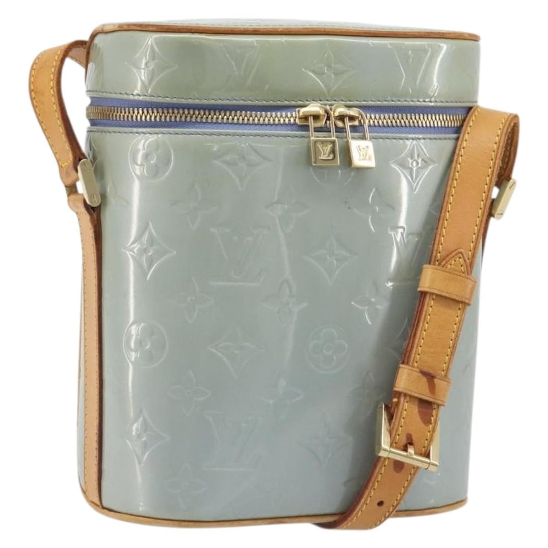 Louis Vuitton M91258 Sullivan Vertical Vernis Shoulder Bag Lavande: Louis Vuitton M91258 Sullivan Vertical Vernis Shoulder Bag Lavande Louis Vuitton Monogram Vernis Sullivan Vertical shoulder bag in Lavande, made in Italy from patent leather. This women's bag measures