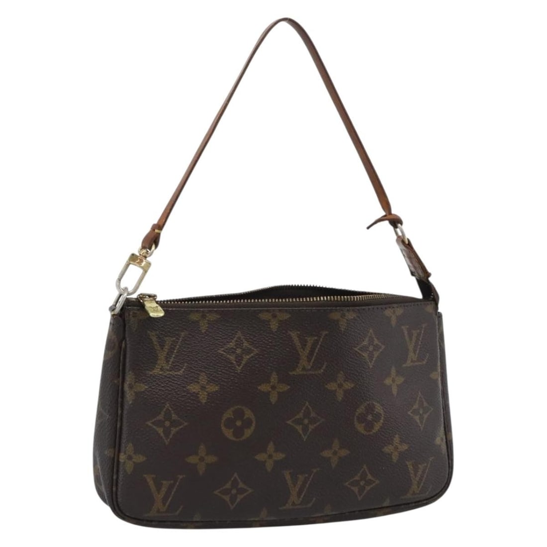 Louis Vuitton M51980 Monogram Canvas Pochette Accessoires Pouch: Louis Vuitton M51980 Monogram Canvas Pochette Accessoires Pouch Louis Vuitton Monogram Pochette Accessoires pouch in Monogram canvas. This women's pouch is made in France and is offered as the item on