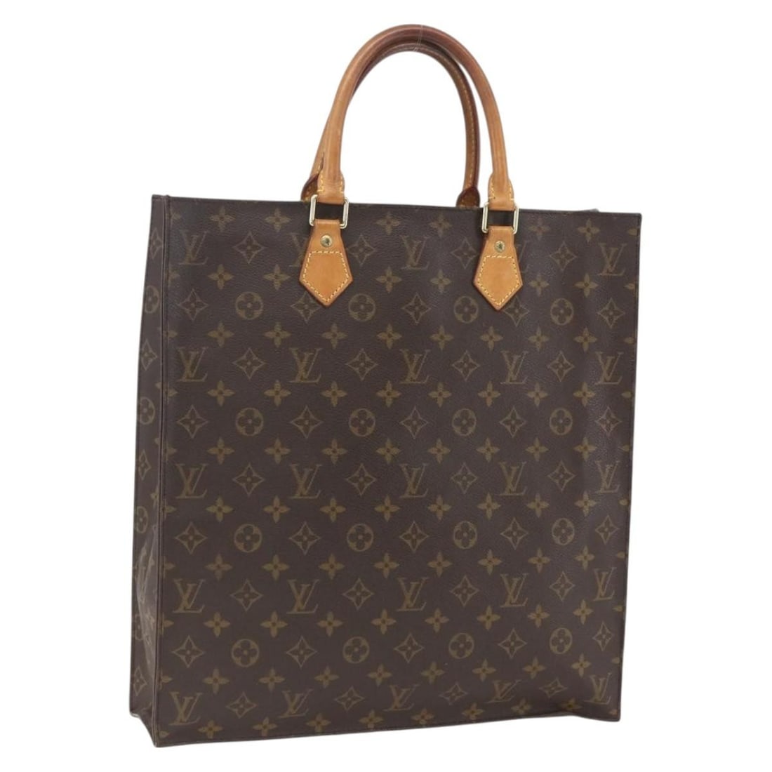 Louis Vuitton Sac Plat Monogram Canvas Women's Tote Bag M51140: Louis Vuitton Sac Plat Monogram Canvas Women's Tote Bag M51140 This Louis Vuitton Sac Plat handbag features the iconic Monogram Canvas exterior with classic monogram coloring. Designed for women, the 