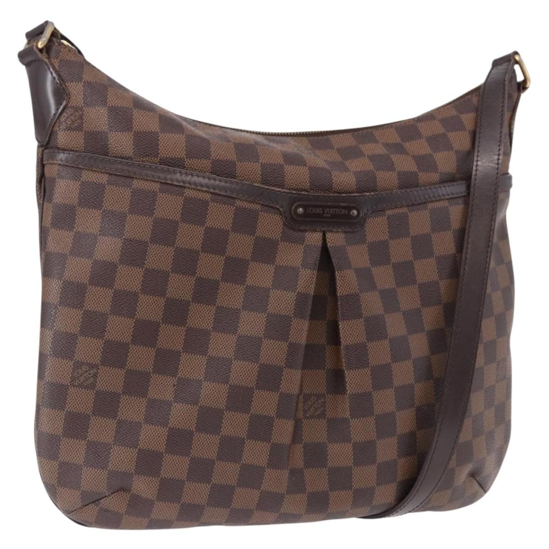 Louis Vuitton N42250 Bloomsbury GM Damier Ebene Shoulder Bag: Louis Vuitton N42250 Bloomsbury GM Damier Ebene Shoulder Bag Louis Vuitton Bloomsbury GM shoulder bag in Damier Ebene canvas, model N42250, made in France. This women's shoulder bag is a heavily used 