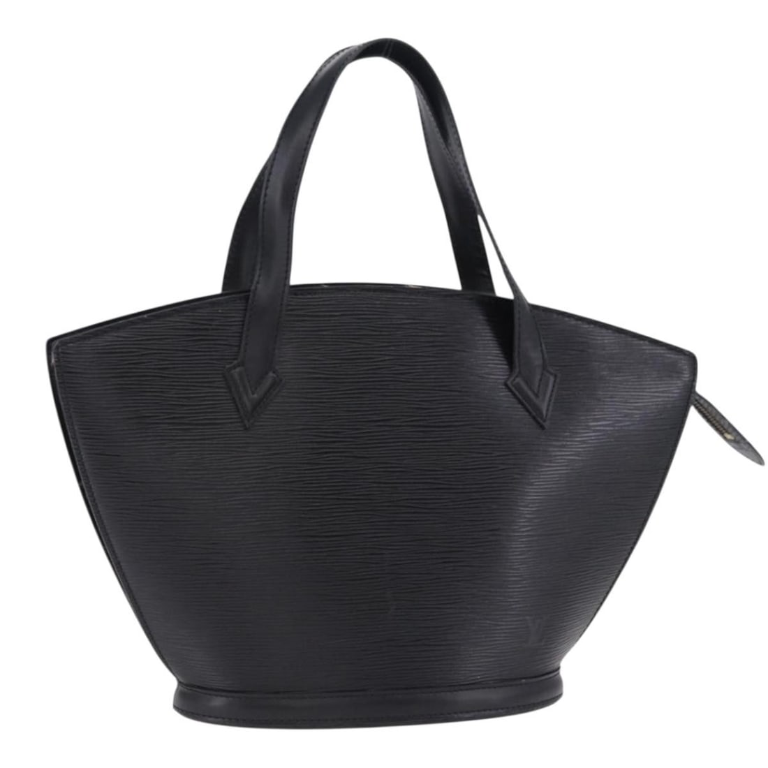Louis Vuitton M52272 Saint Jacques Epi Leather Shoulder Bag Black: Louis Vuitton M52272 Saint Jacques Epi Leather Shoulder Bag Black Louis Vuitton Saint Jacques shopping bag in black Epi leather. This women's shoulder bag features a structured silhouette and is offer