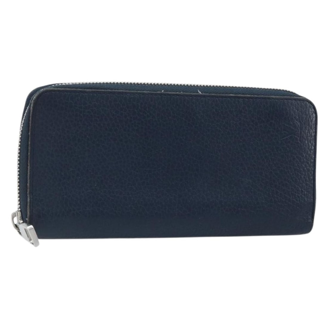 Louis Vuitton Clemence Navy Leather Long Wallet M58823 Spain: Louis Vuitton Clemence Navy Leather Long Wallet M58823 Spain This Louis Vuitton Vertical Clemence long wallet is crafted from navy Taurillon leather. Designed for women, it features a sleek, vertical 