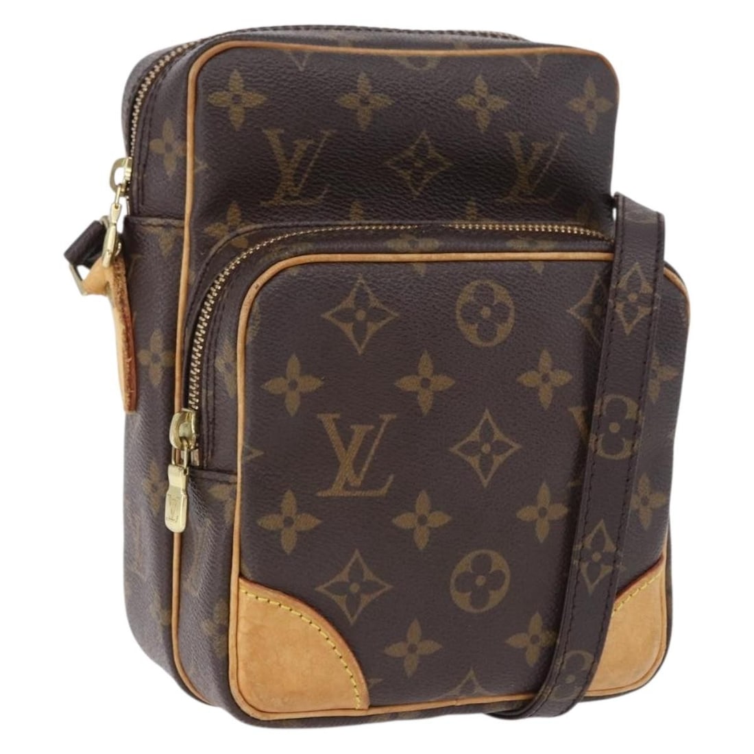 Louis Vuitton M45236 Amazon Monogram Canvas Shoulder Bag: Louis Vuitton M45236 Amazon Monogram Canvas Shoulder Bag Louis Vuitton Monogram Amazon shoulder bag in monogram canvas. This women's bag is made in France and includes an adjustable shoulder strap. Pl