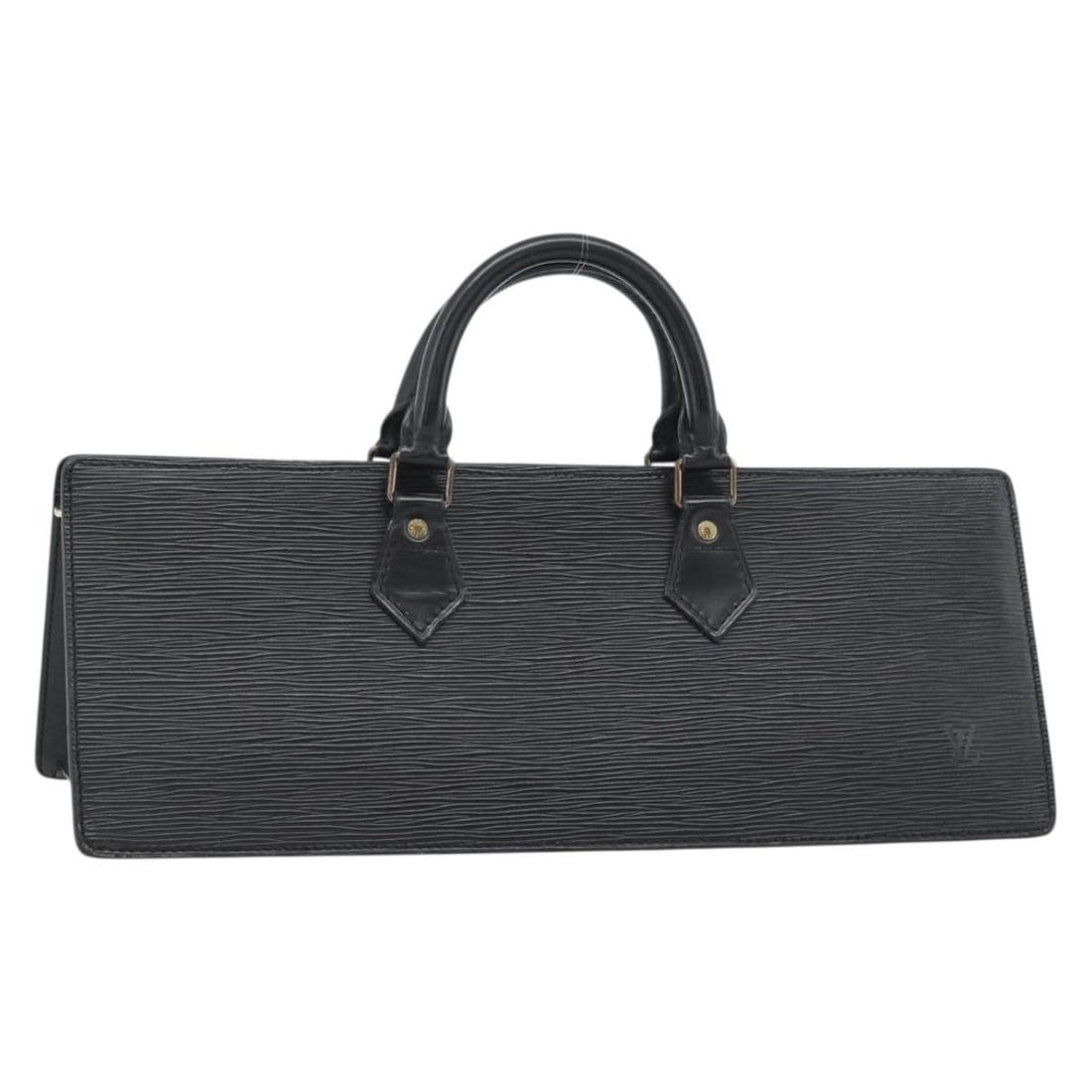 Louis Vuitton M52092 Epi Leather Triangle Handbag Black (1 of 18)