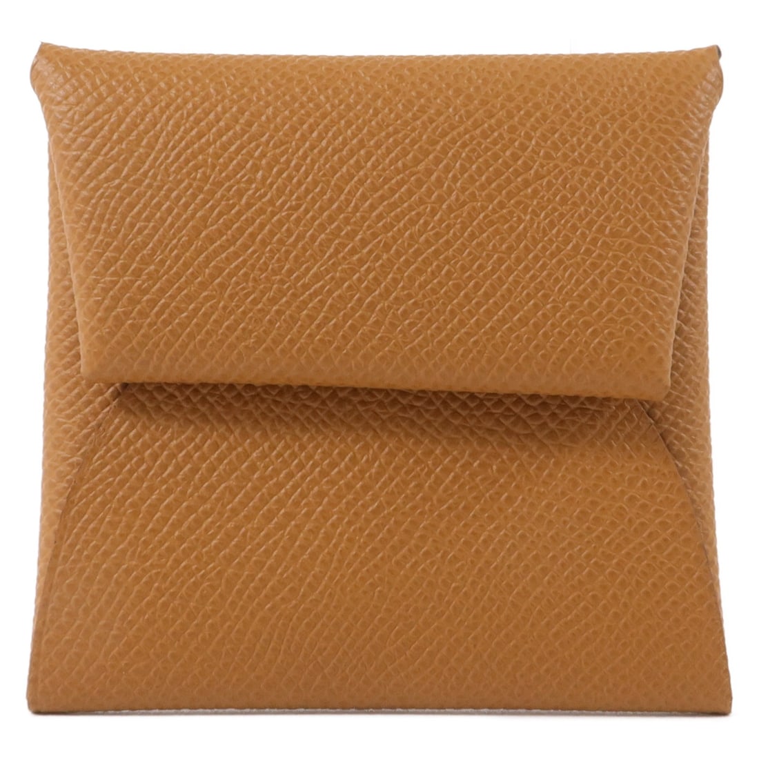 Hermes Bastia coin purse Epsom calfskin gold brown PHW (1 of 14)