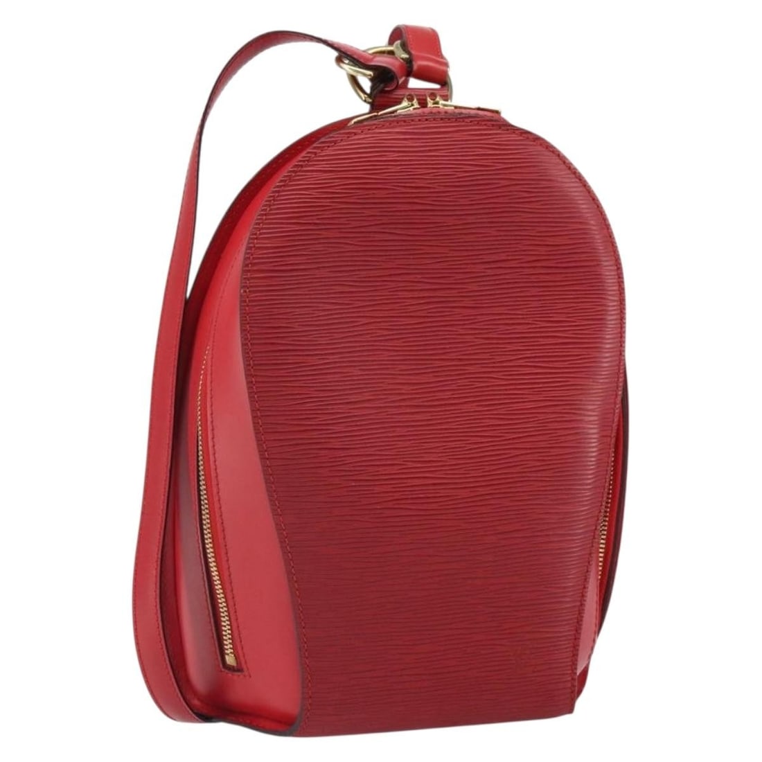 Louis Vuitton M52237 Mabillon Epi Leather Backpack Castilian Red: Louis Vuitton M52237 Mabillon Epi Leather Backpack Castilian Red Louis Vuitton Mabillon backpack in Castilian Red Epi leather. This women's backpack is made in France and includes only the item shown,