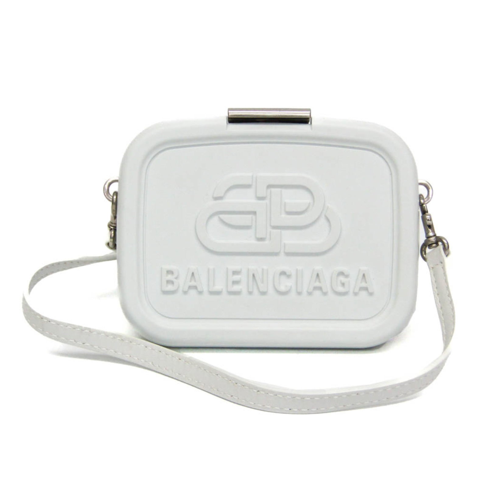 Balenciaga white plastic lunch box bag (1 of 16)
