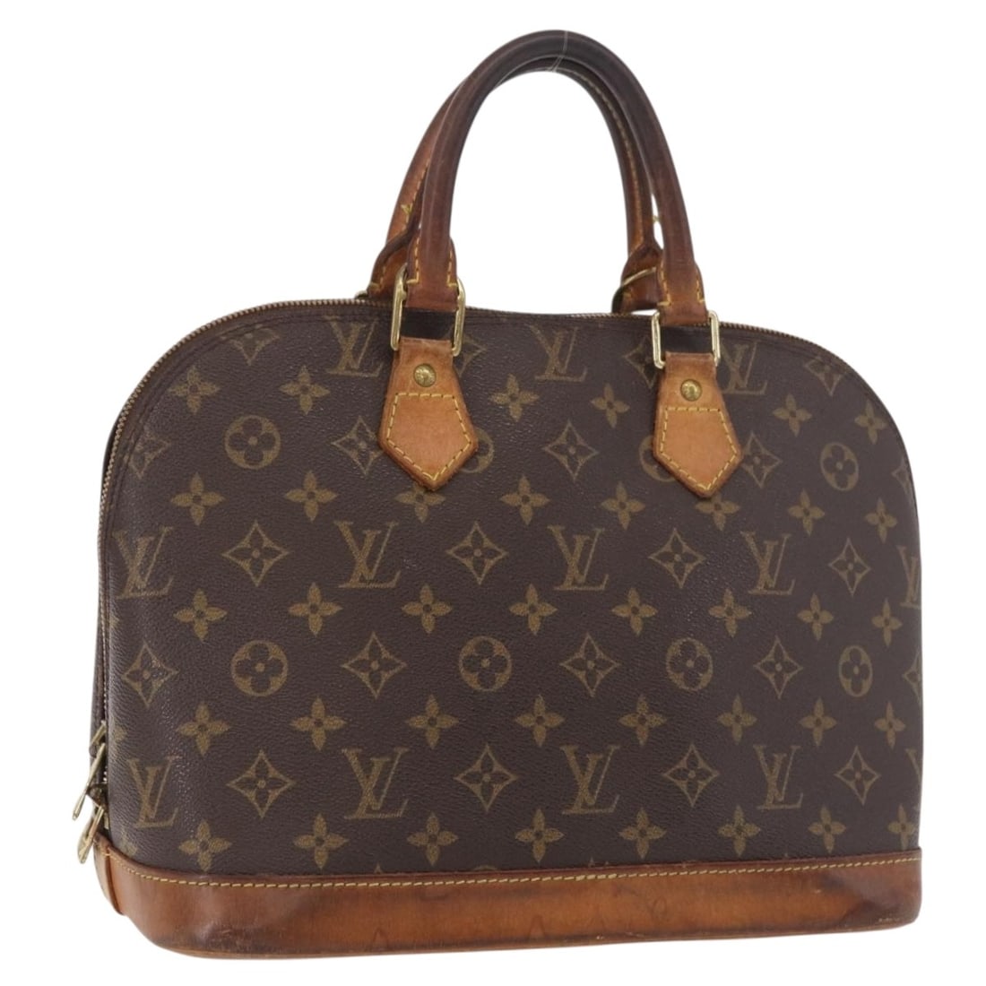 Louis Vuitton M51130 Alma Monogram Canvas Women's Handbag: Louis Vuitton M51130 Alma Monogram Canvas Women's Handbag Louis Vuitton Alma handbag in Monogram canvas, made in France. This women's handbag is offered as the item only; box and dust bag are not incl