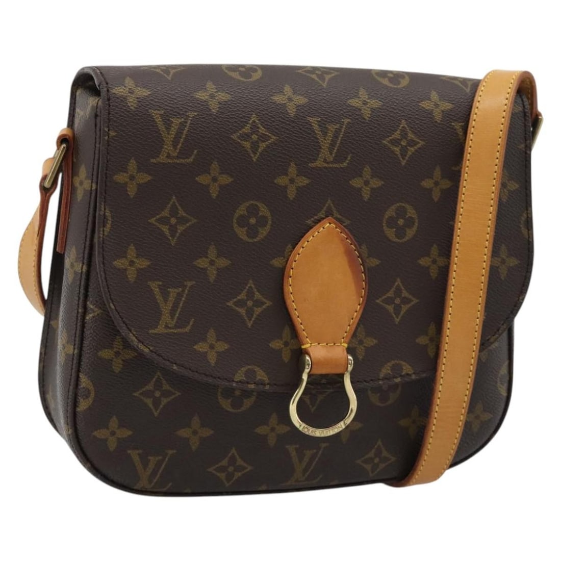 Louis Vuitton Saint Cloud GM Monogram Canvas Shoulder Bag M51242: Louis Vuitton Saint Cloud GM Monogram Canvas Shoulder Bag M51242 Louis Vuitton Saint Cloud GM shoulder bag in Monogram canvas, model M51242. This women's shoulder bag was made in France and features a