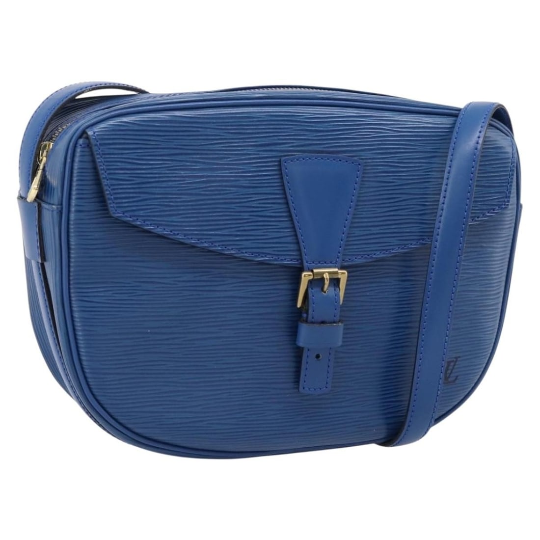 Louis Vuitton M52155 Jeune Fille MM Epi Shoulder Bag Toledo Blue: Louis Vuitton M52155 Jeune Fille MM Epi Shoulder Bag Toledo Blue Louis Vuitton Epi Jeune Fille MM shoulder bag in Toledo Blue Epi leather. This women's shoulder bag is made in France and features an a