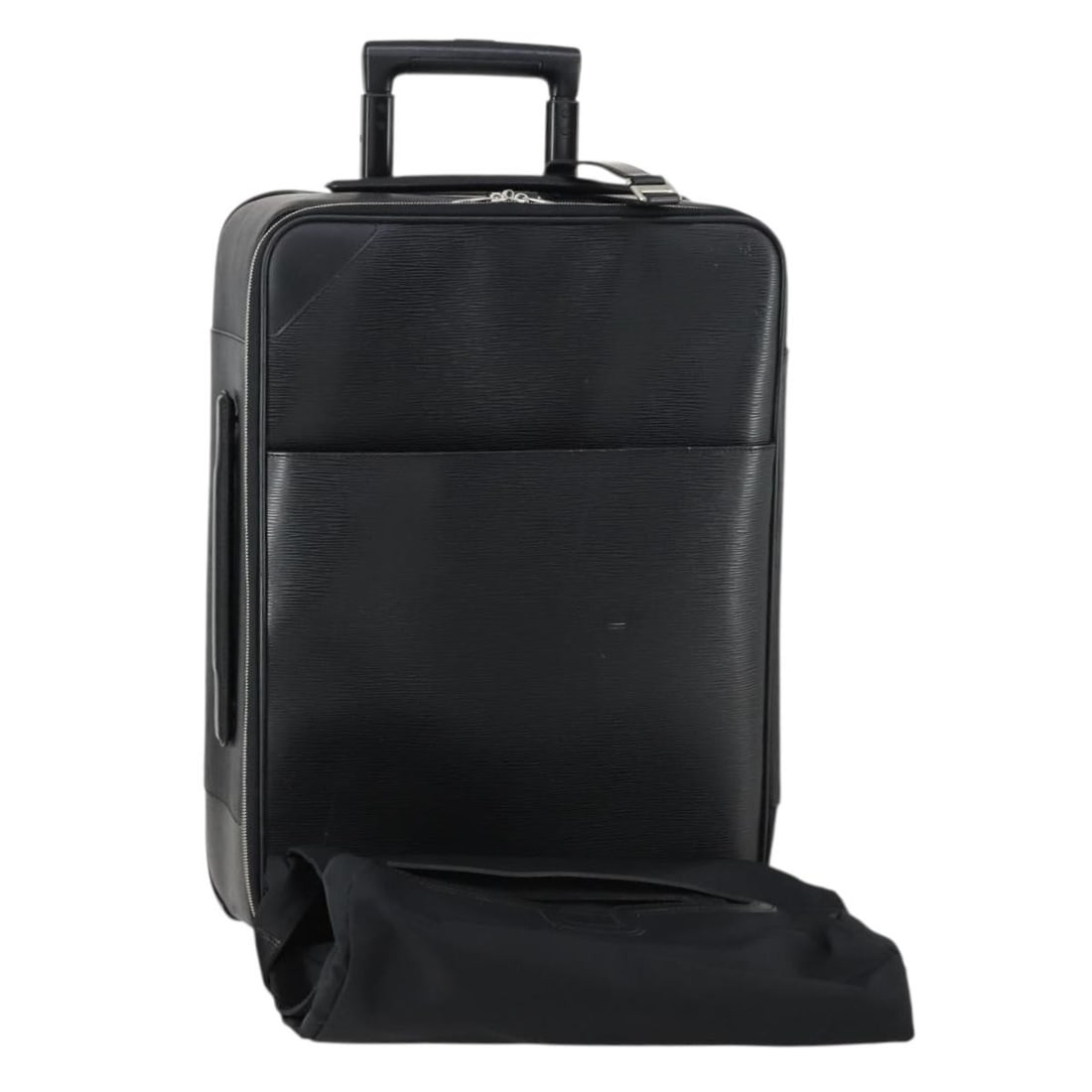 LOUIS VUITTON Epi Leather Pegas 55 Black Suitcase M4035N Auth: LOUIS VUITTON Epi Leather Pegas 55 Black Suitcase M4035N Auth Experience the luxury of travel with this LOUIS VUITTON Epi Pegas 55 Suitcase in classic black. Crafted in France from durable Epi leather