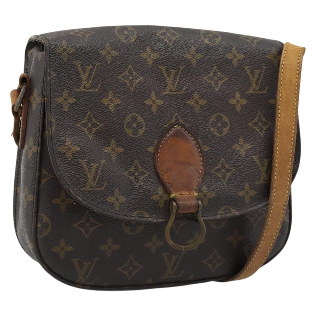 Louis Vuitton M51242 Saint Cloud GM Monogram Canvas Shoulder Bag: Louis Vuitton M51242 Saint Cloud GM Monogram Canvas Shoulder Bag Louis Vuitton Saint Cloud GM shoulder bag in Monogram canvas, model M51242, made in France. This women's bag features an adjustable sho
