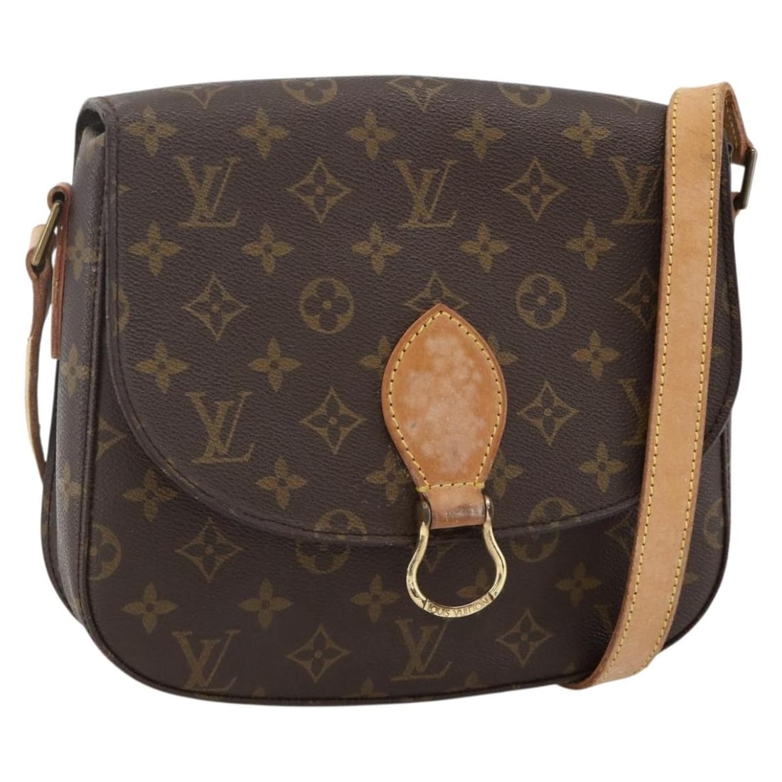 Louis Vuitton M51242 Saint Cloud GM Monogram Canvas Shoulder Bag: Louis Vuitton M51242 Saint Cloud GM Monogram Canvas Shoulder Bag Louis Vuitton Monogram Saint Cloud GM shoulder bag, model M51242, made in France. It is crafted from Monogram Canvas and features a sho