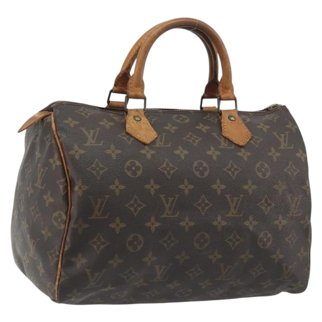 Louis Vuitton M41526 Speedy 30 Monogram Canvas Handbag France: Louis Vuitton M41526 Speedy 30 Monogram Canvas Handbag France Louis Vuitton Speedy 30 handbag in Monogram canvas, made in France. This women's handbag is offered as the bag only; item box and dust bag