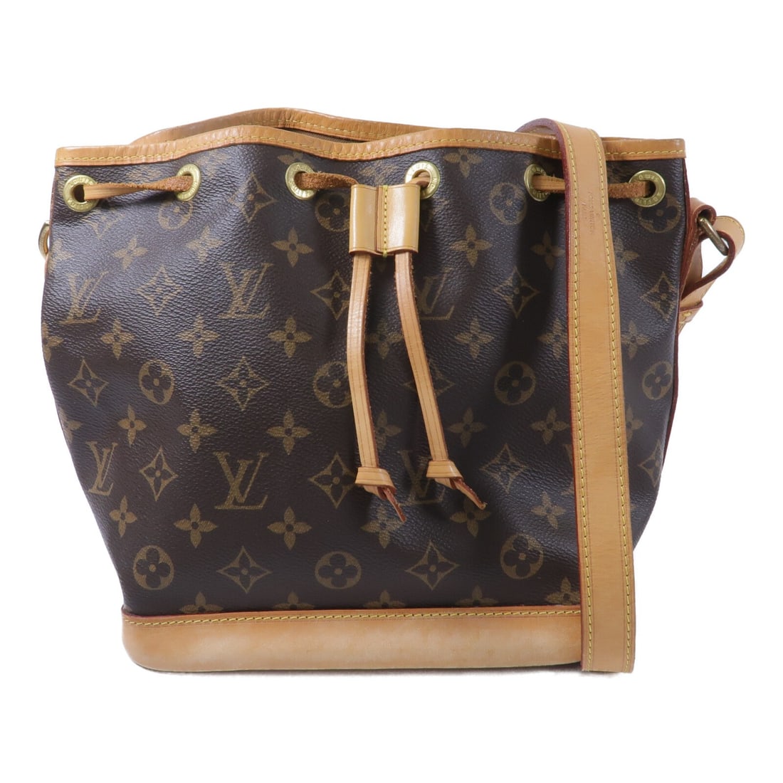 Louis Vuitton Noe BB Monogram Shoulder Bag Brown M40817: Louis Vuitton Noe BB Monogram Shoulder Bag Brown M40817 Louis Vuitton Noe BB shoulder bag in brown Monogram and PVC coated canvas. It features gold-tone hardware, a shoulder strap measuring 106-122 cm