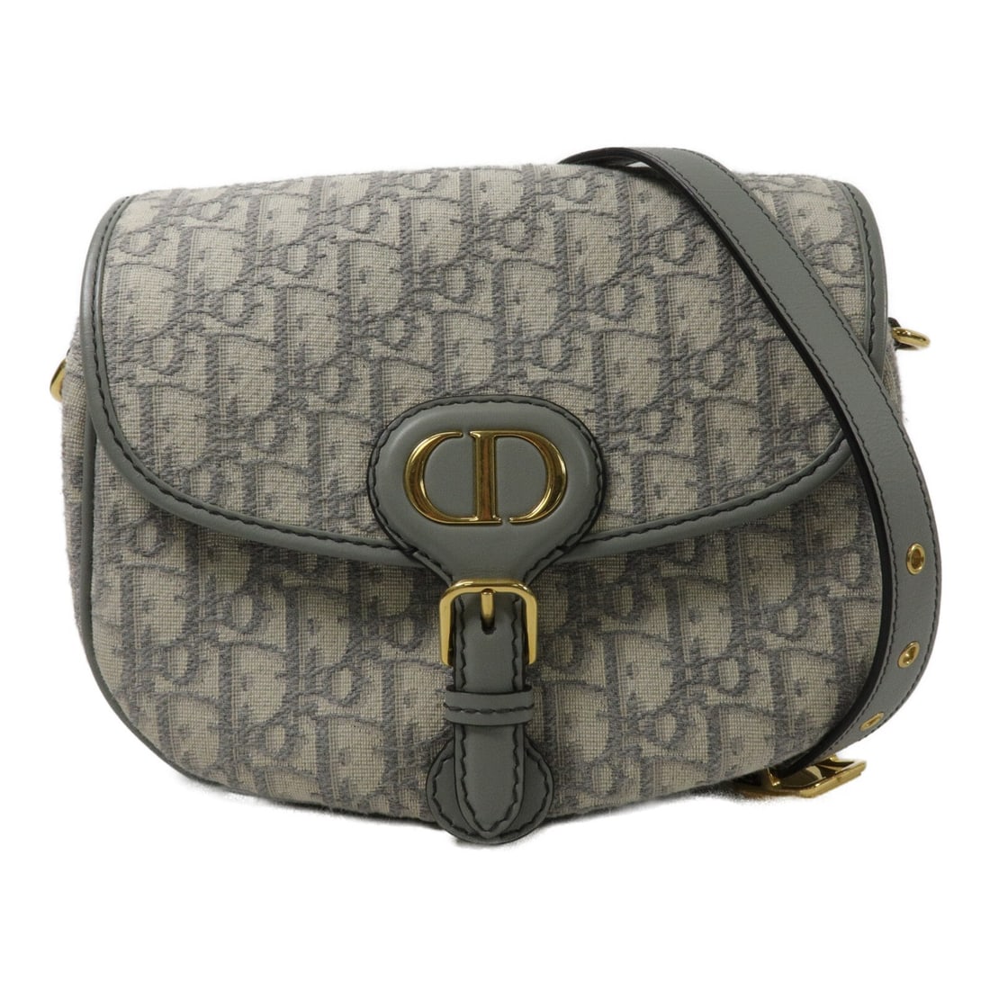 Dior Bobby Medium Gray Canvas Shoulder Bag with CD Hardware: Dior Bobby Medium Gray Canvas Shoulder Bag with CD Hardware Christian Dior Bobby medium shoulder bag in gray canvas with CD GHW detailing. Designed as a women's shoulder bag, it features a magnetic po