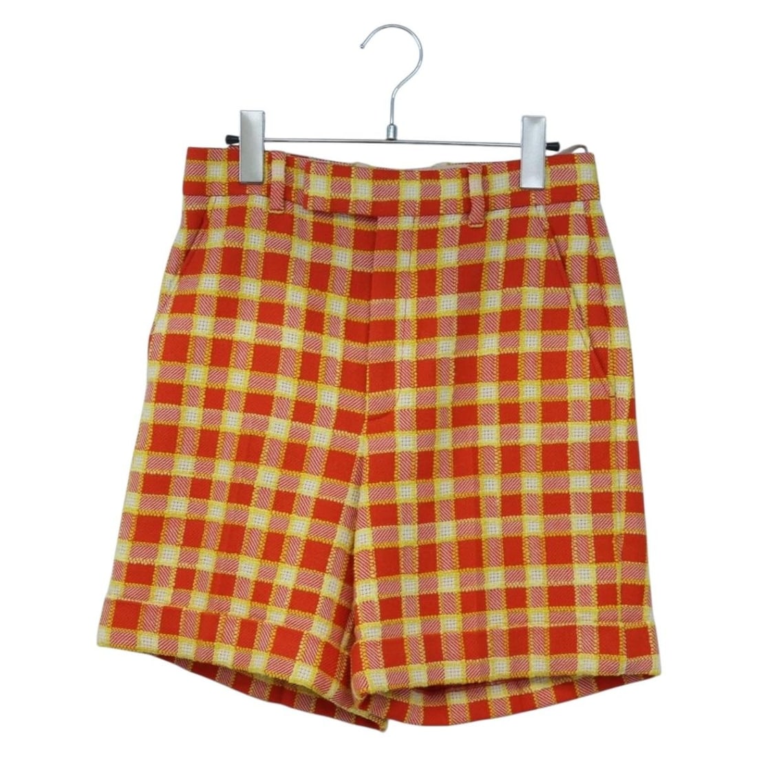 GUCCI Orange Wool Womens Pants Size 38 Italy (1 of 14)