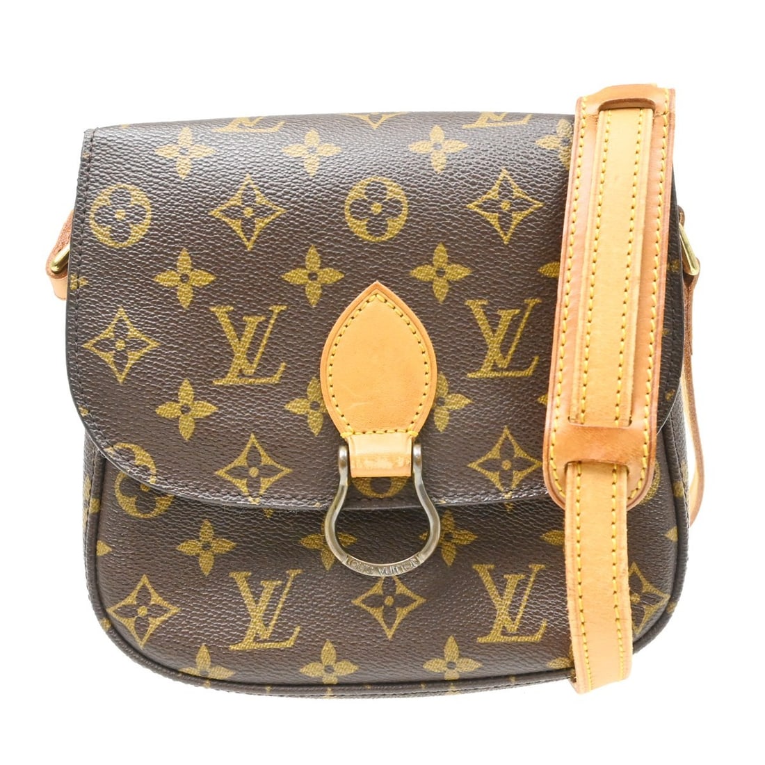 Louis Vuitton Saint Cloud MM Monogram Crossbody Shoulder Bag M51243 (1 of 16)