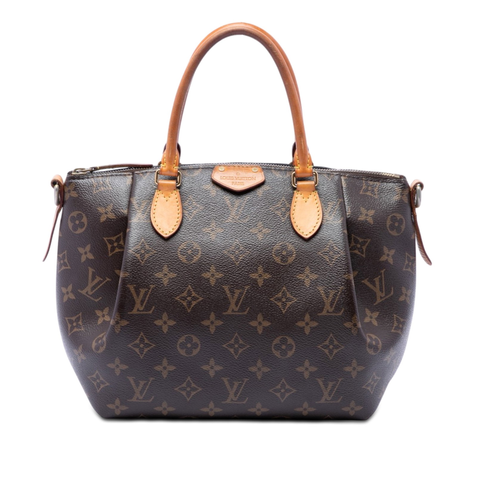 Louis Vuitton Turenne PM Monogram Canvas Handbag: Louis Vuitton Turenne PM Monogram Canvas Handbag Louis Vuitton Monogram Turenne PM handbag crafted with a monogram canvas body and vachetta leather trim. It features rolled vachetta leather handles, a