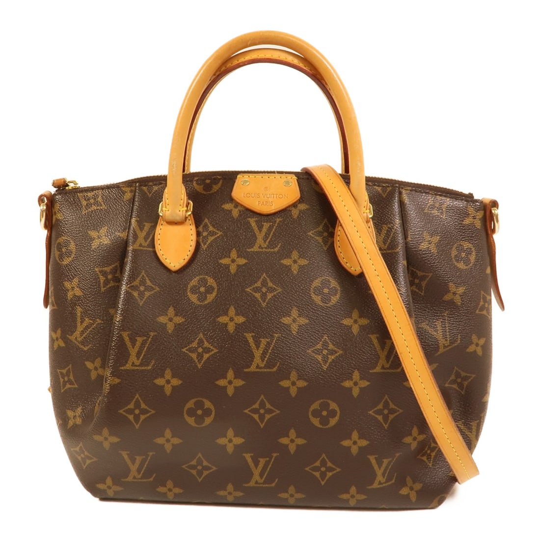 Louis Vuitton Turenne PM Monogram 2 Way Shoulder Bag Brown M48814 (1 of 16)