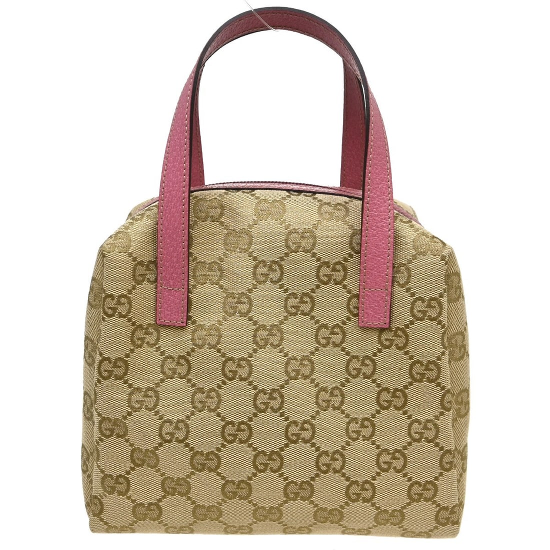 Gucci GG Medium Tote Handbag Beige Canvas Leather 124542.0416: Gucci GG Medium Tote Handbag Beige Canvas Leather 124542.0416 Vintage Gucci tote handbag in beige canvas with the GG pattern and leather exterior details. It is a medium-sized women's bag made in Ital