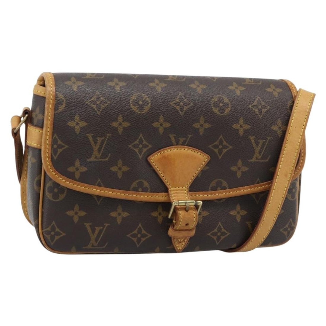 Louis Vuitton Sologne Monogram Canvas Shoulder Bag M42250: Louis Vuitton Sologne Monogram Canvas Shoulder Bag M42250 Louis Vuitton Monogram Sologne shoulder bag in Monogram canvas, made in France. This women's shoulder bag is model M42250 and includes only th