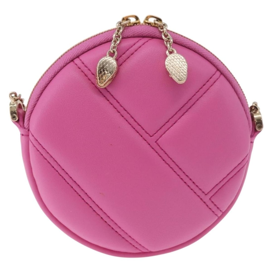 Bvlgari Shoulder Bag Pink Leather Italy (1 of 18)