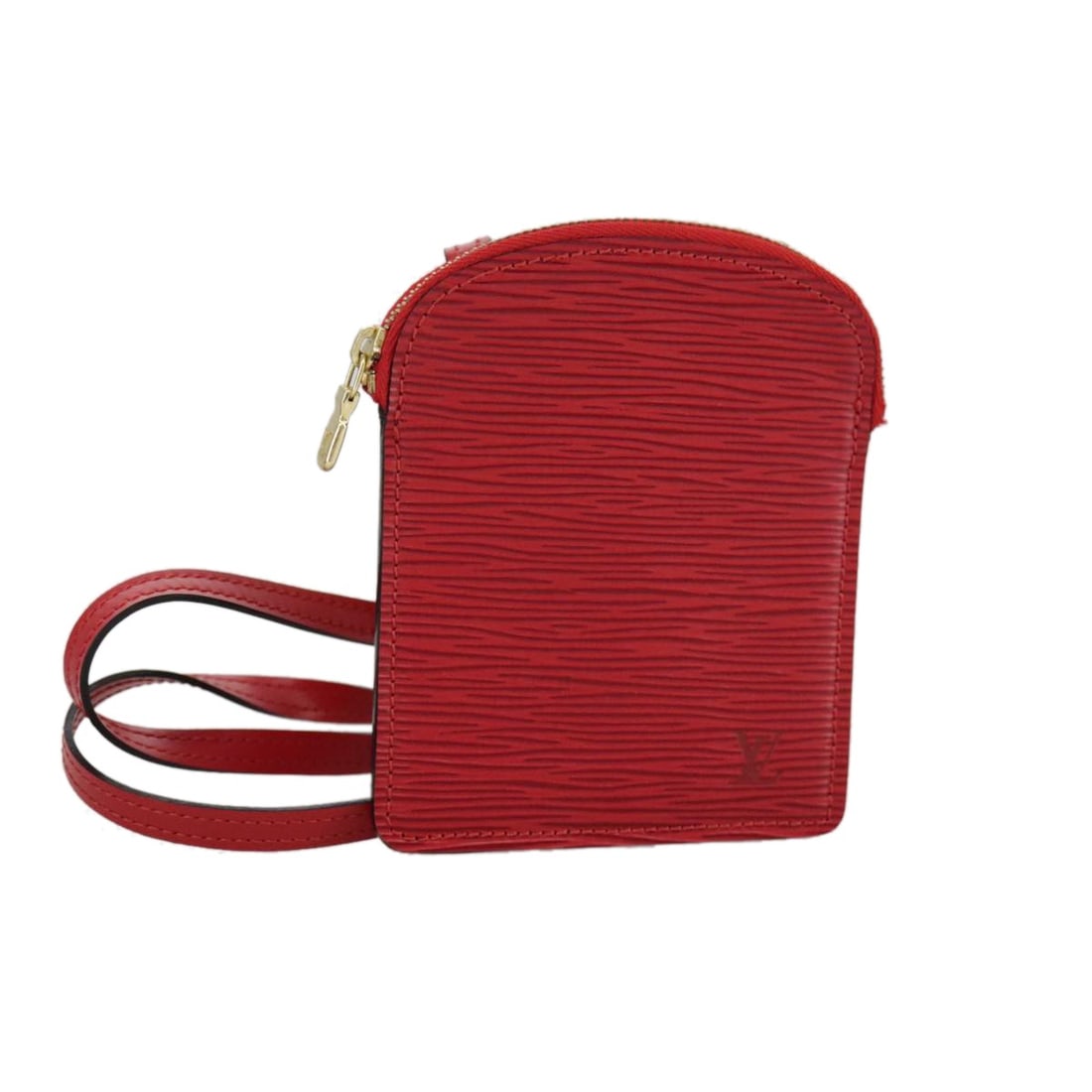 Louis Vuitton Pochette Secret red Epi leather accessory pouch (1 of 18)