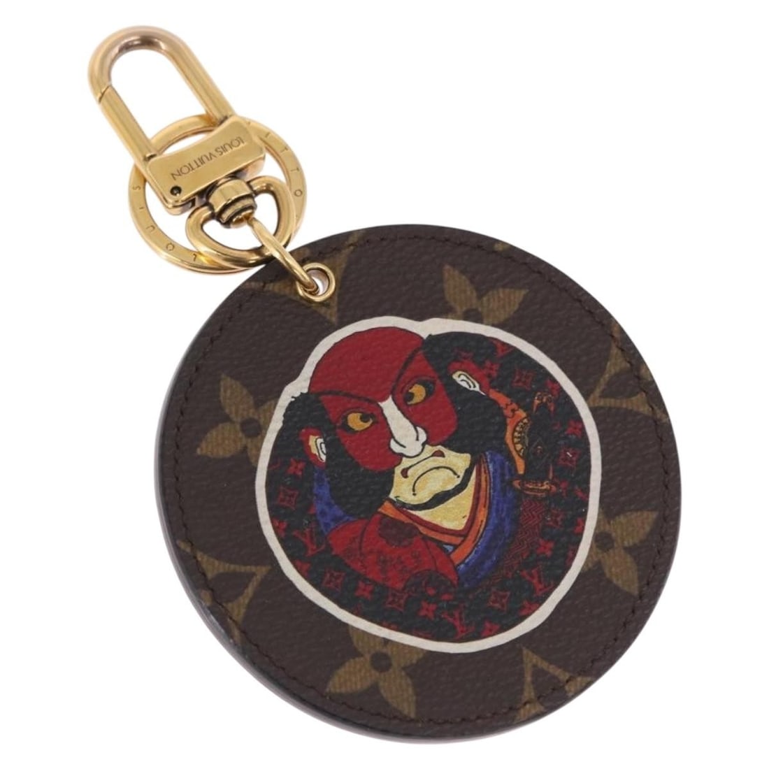 Louis Vuitton MP1949 Porte Cles Illustre Monogram Kabuki Charm (1 of 9)