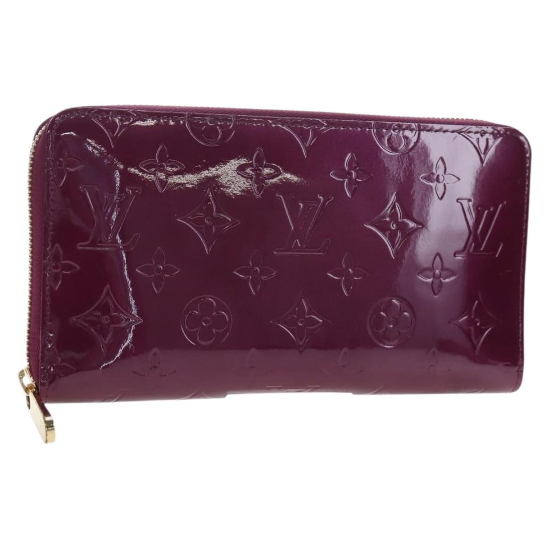 Louis Vuitton Zippy Organizer long wallet in viole patent leather (1 of 18)