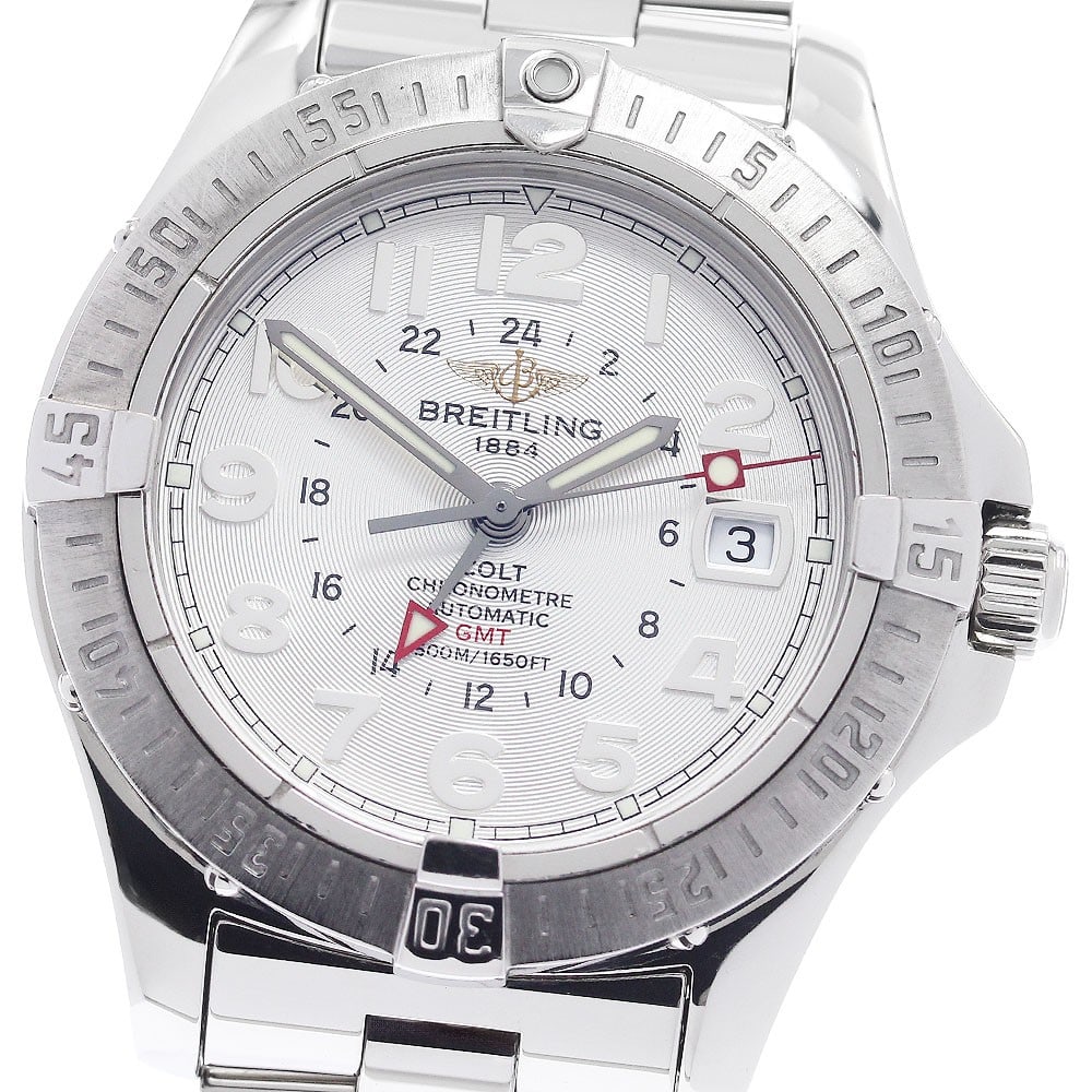 Breitling Colt A32350 GMT Automatic Mens Stainless Steel Watch (1 of 6)