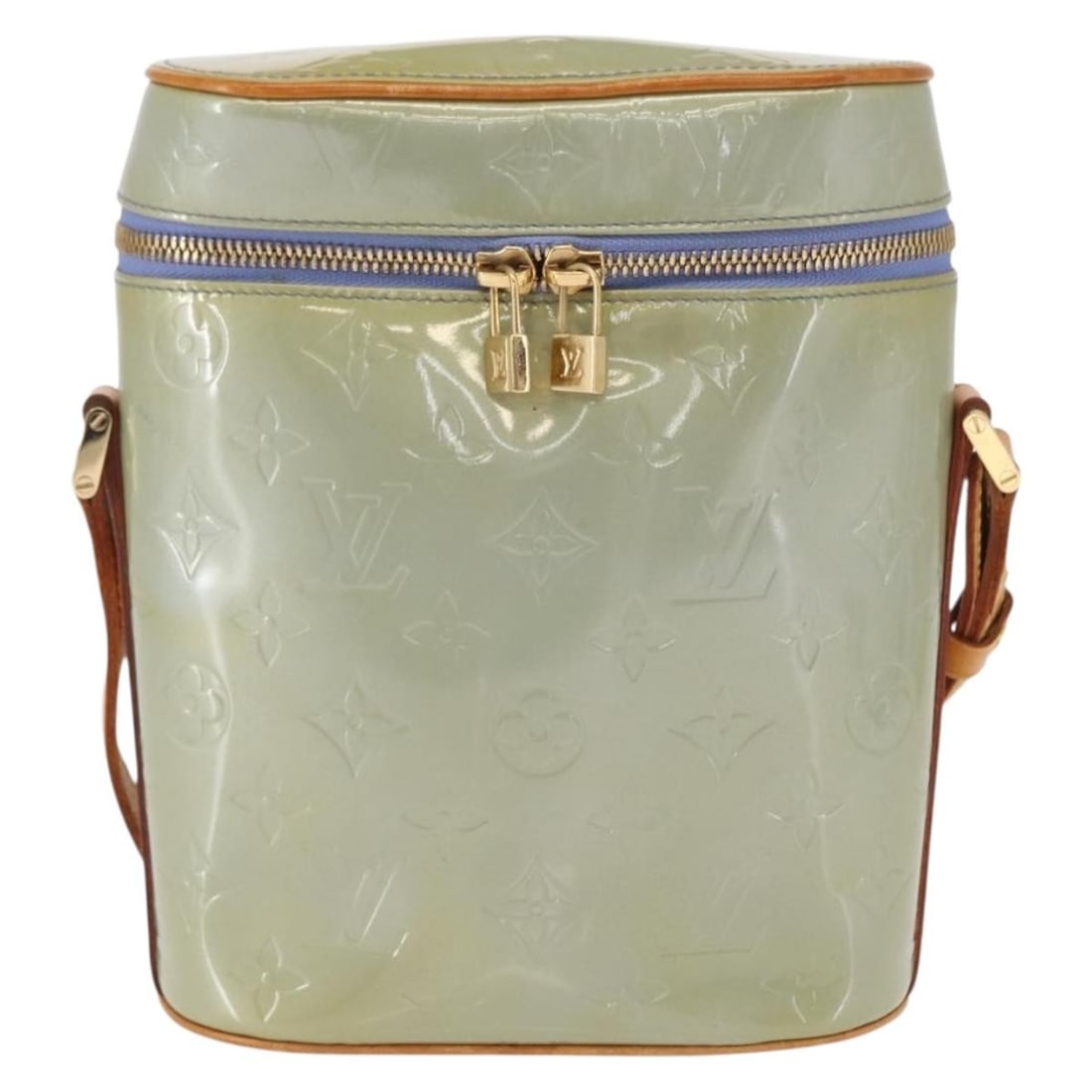 Louis Vuitton Gray Monogram Vernis Sullivan Patent Leather Bag (1 of 18)