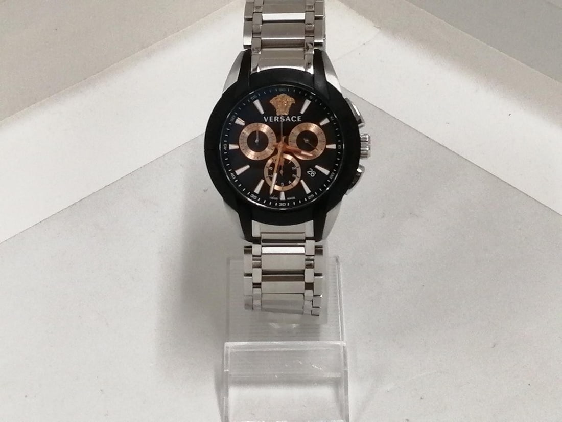 Versace M8C Medusa Character Chronograph Mens Stainless Steel Watch (1 of 7)