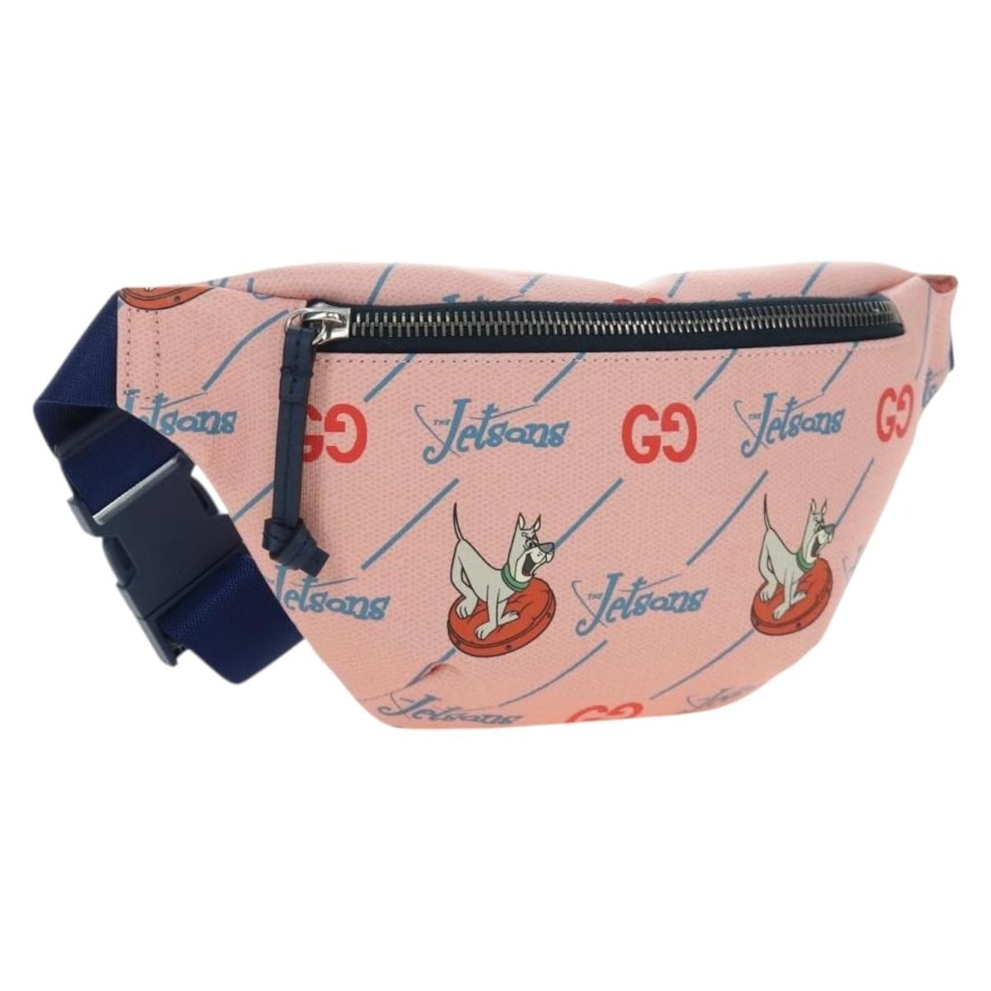 GUCCI Jetson Pink PVC Leather Waist Bag 502095 (1 of 18)