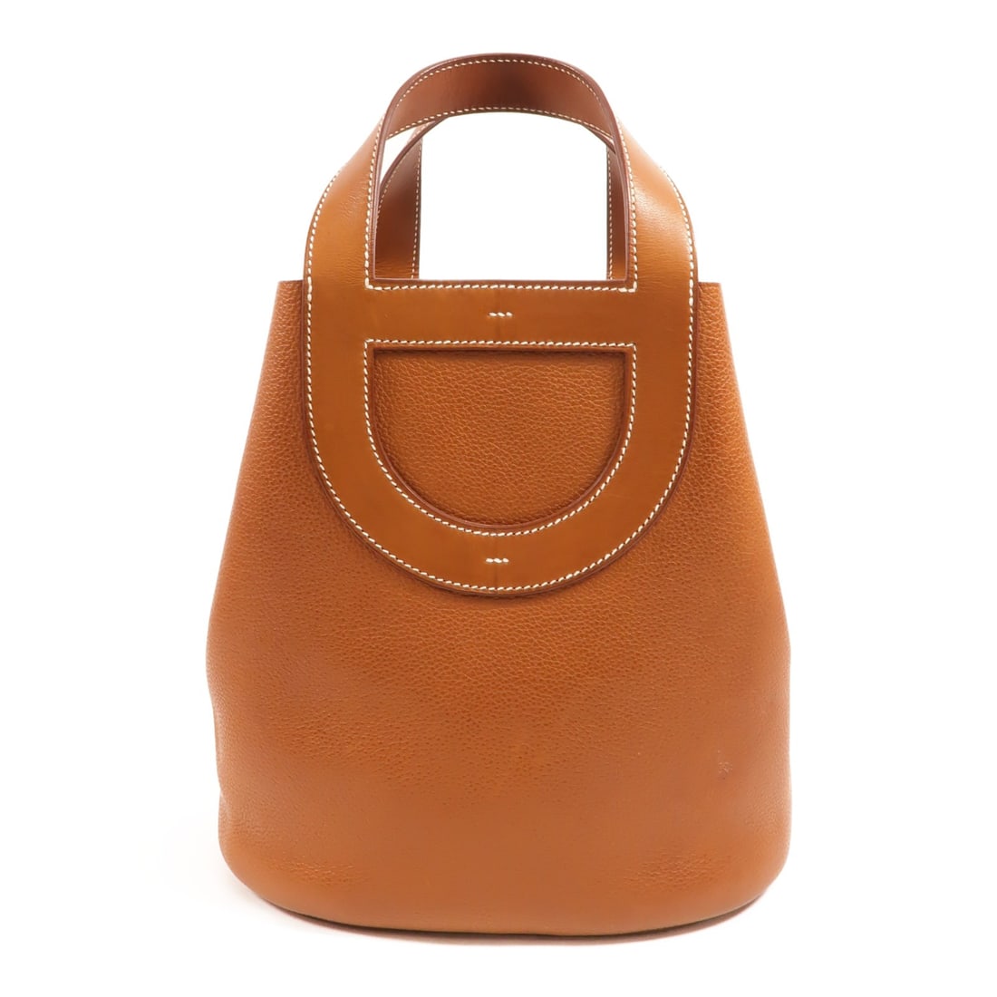 Hermes In The Loop 2 Barenia Calfskin Handbag Fauve Brown (1 of 18)