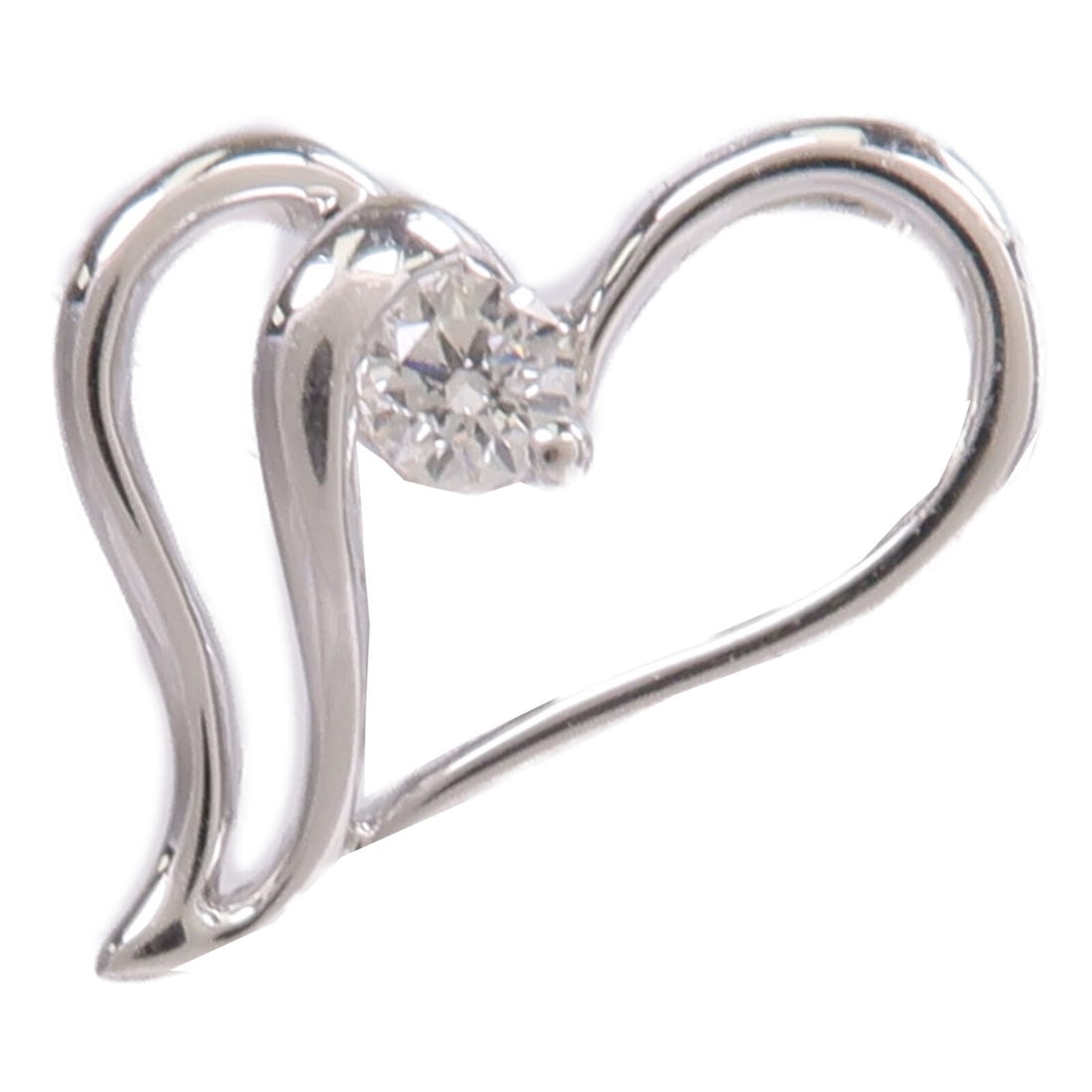 18K White Gold Diamond Pendant Top by JEWELRY (1 of 6)