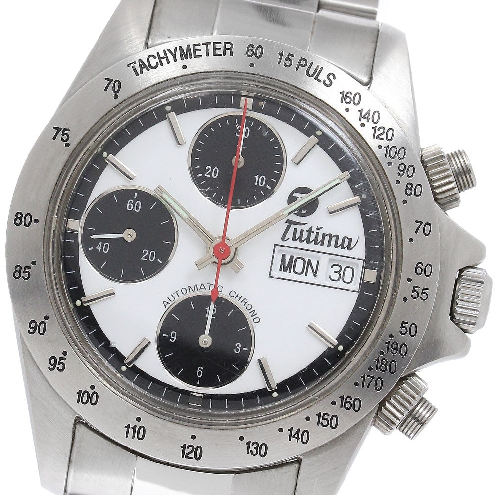 Tutima 7750 Mens Automatic Chronograph Wristwatch Aftermarket Bracelet (1 of 7)