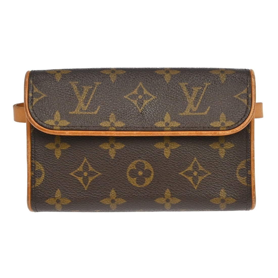 Louis Vuitton Pochette Florentine XS Monogram Canvas Belt Bag M51855: Louis Vuitton Pochette Florentine XS Monogram Canvas Belt Bag M51855 Vintage Louis Vuitton Pochette Florentine bum bag in brown Monogram canvas with leather trim. This compact women's bag features a m